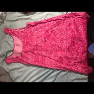 Pink tank top